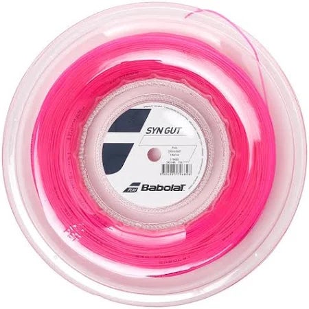 BABOLAT Syn Gut 200m Cordino Unisex: Calibro 16/1.30, Nylon A Nucleo Solido, Bobina
