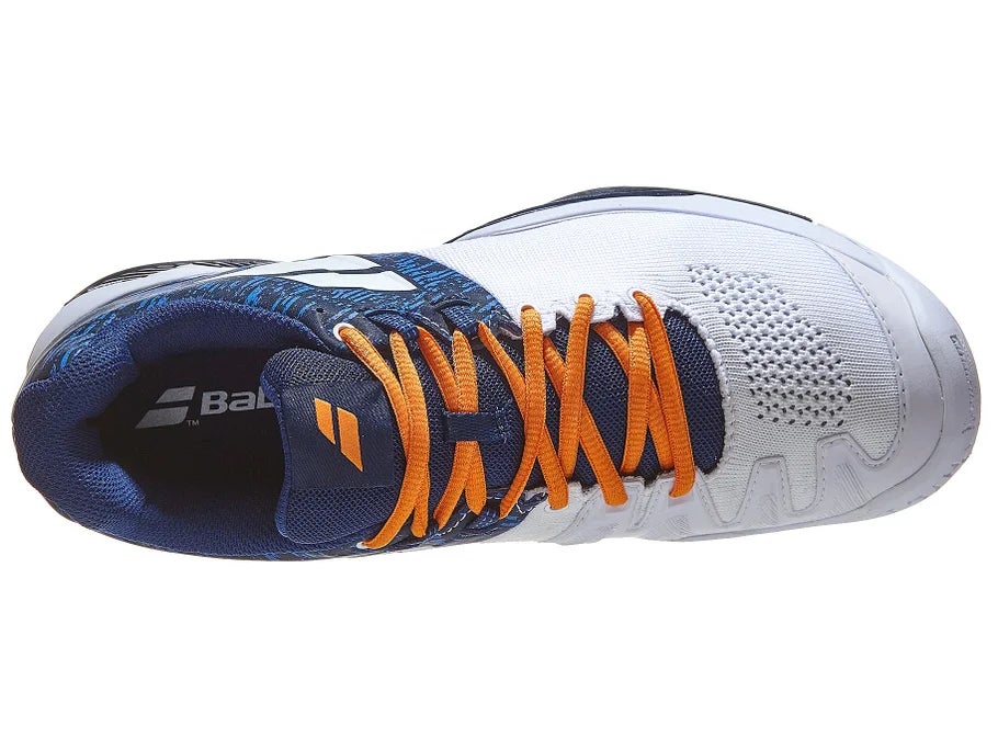 Babolat Propulse Blast AC White Dark Blue men s Shoe ACE Tennis Academy Gold Coast